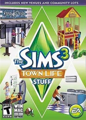 The Sims 3 Town Life Stuff Pack DLC