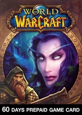 World of Warcraft 60 Days Time Card